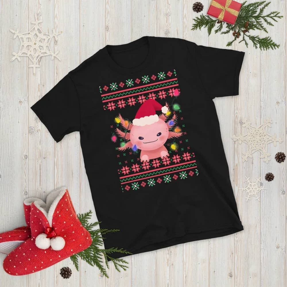Axolotl Christmas Shirt, Merry Axolotlmas Shirt, Funny Axolotl T-Shirt, Christmas T-Shirt, Xmas Axolotl gift, Axolotl Lovers Gift Axolotl Christmas Shirt, Merry Axolotlmas Shirt, Funny Axolotl T-Shirt, Christmas T-Shirt, Xmas Axolotl gift, Axolotl Lovers Gift
