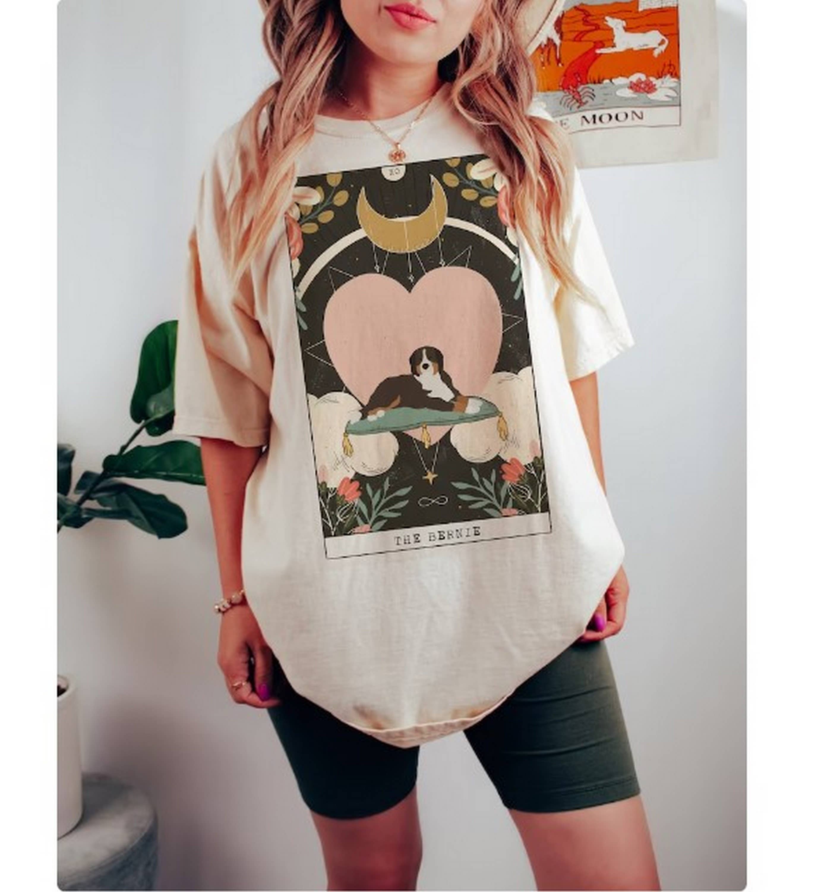 Bernese Mountain Dog Tarot Card Shirt, BOHO Tee, Tarot Card shirt, Hippie Tee, Graphic Tee, Vintage Inspired, Graphic Tee Bernese Mountain Dog Tarot Card Shirt, BOHO Tee, Tarot Card shirt, Hippie Tee, Graphic Tee, Vintage Inspired, Graphic Tee