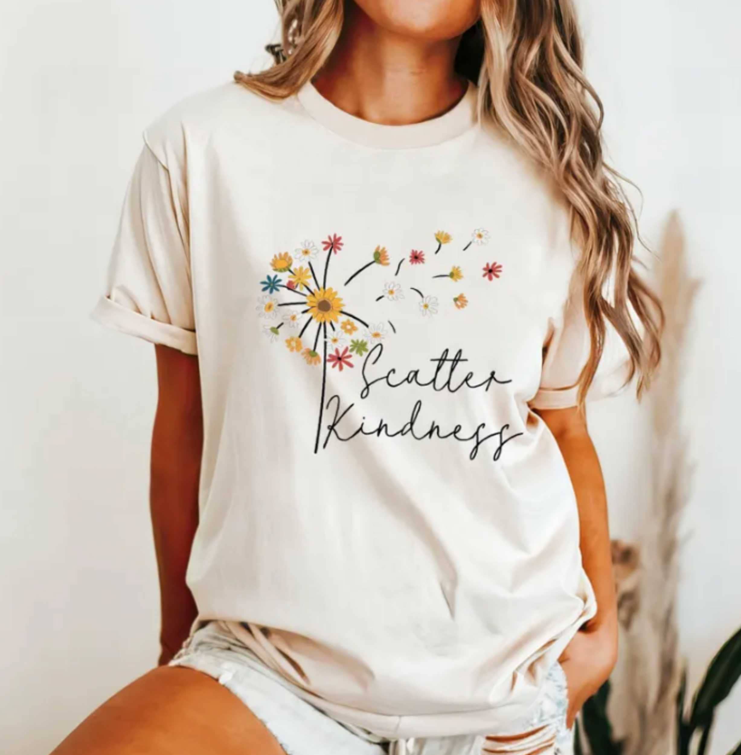 Be Kind Shirt, Scatter Kindness Shirt, Positive Quote Shirt, Inspirational Tees, Dandelion Shirt, Floral Women Gift Be Kind Shirt, Scatter Kindness Shirt, Positive Quote Shirt, Inspirational Tees, Dandelion Shirt, Floral Women Gift