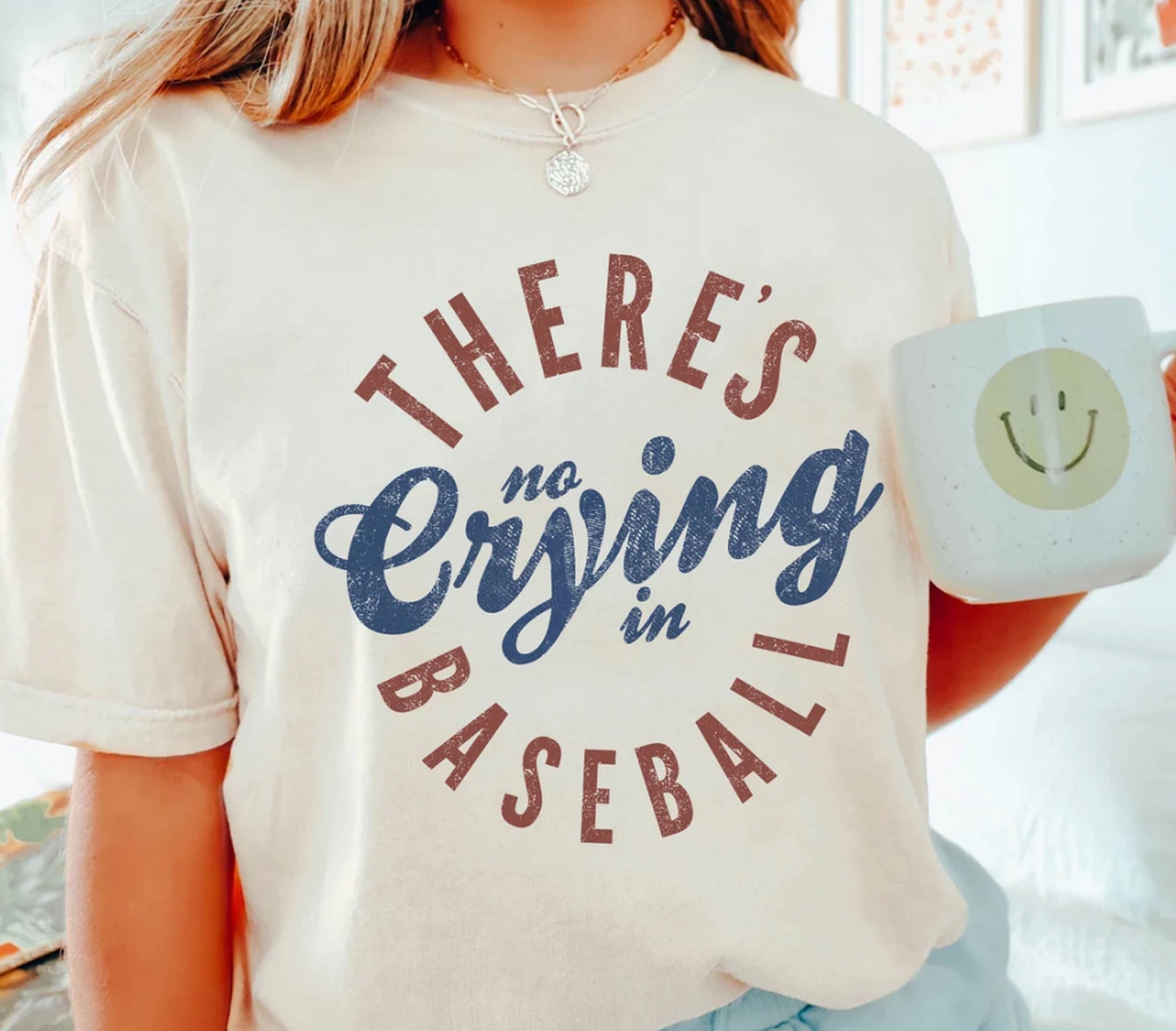 Baseball Shirt, There’s No Crying in Baseball T-Shirts, Baseball Mom Shirt, Game Day Outfit Baseball Shirt, There’s No Crying in Baseball T-Shirts, Baseball Mom Shirt, Game Day Outfit