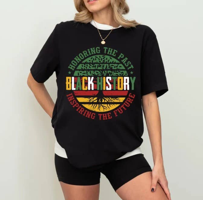 Black History Honoring The Past Inspiring The Future Shirt, BLM Day , Black Lives Matters Tee, African American Rights Black History Honoring The Past Inspiring The Future Shirt, BLM Day , Black Lives Matters Tee, African American Rights