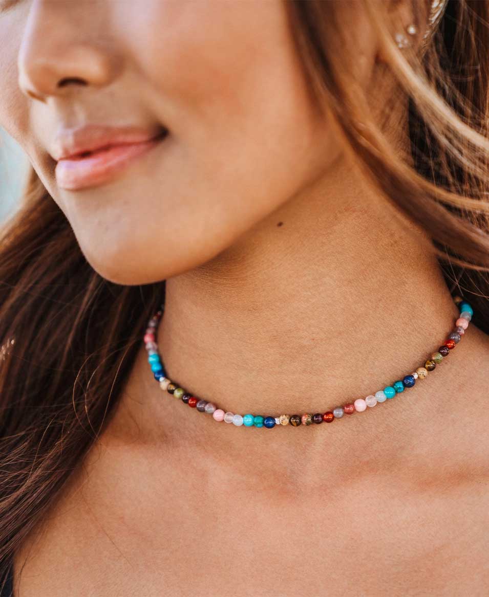 Colorburst Bead Necklace