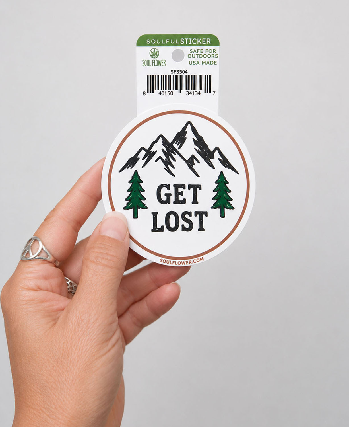 Get Lost Sticker