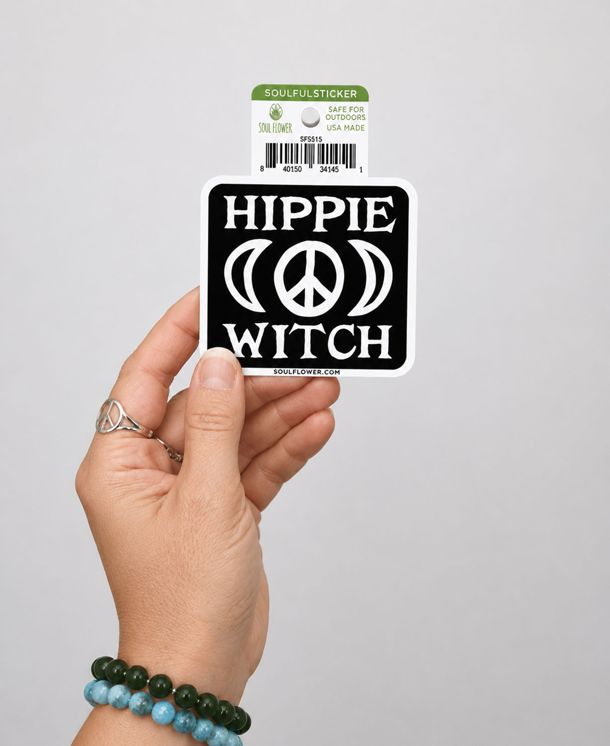 Hippie Witch Sticker