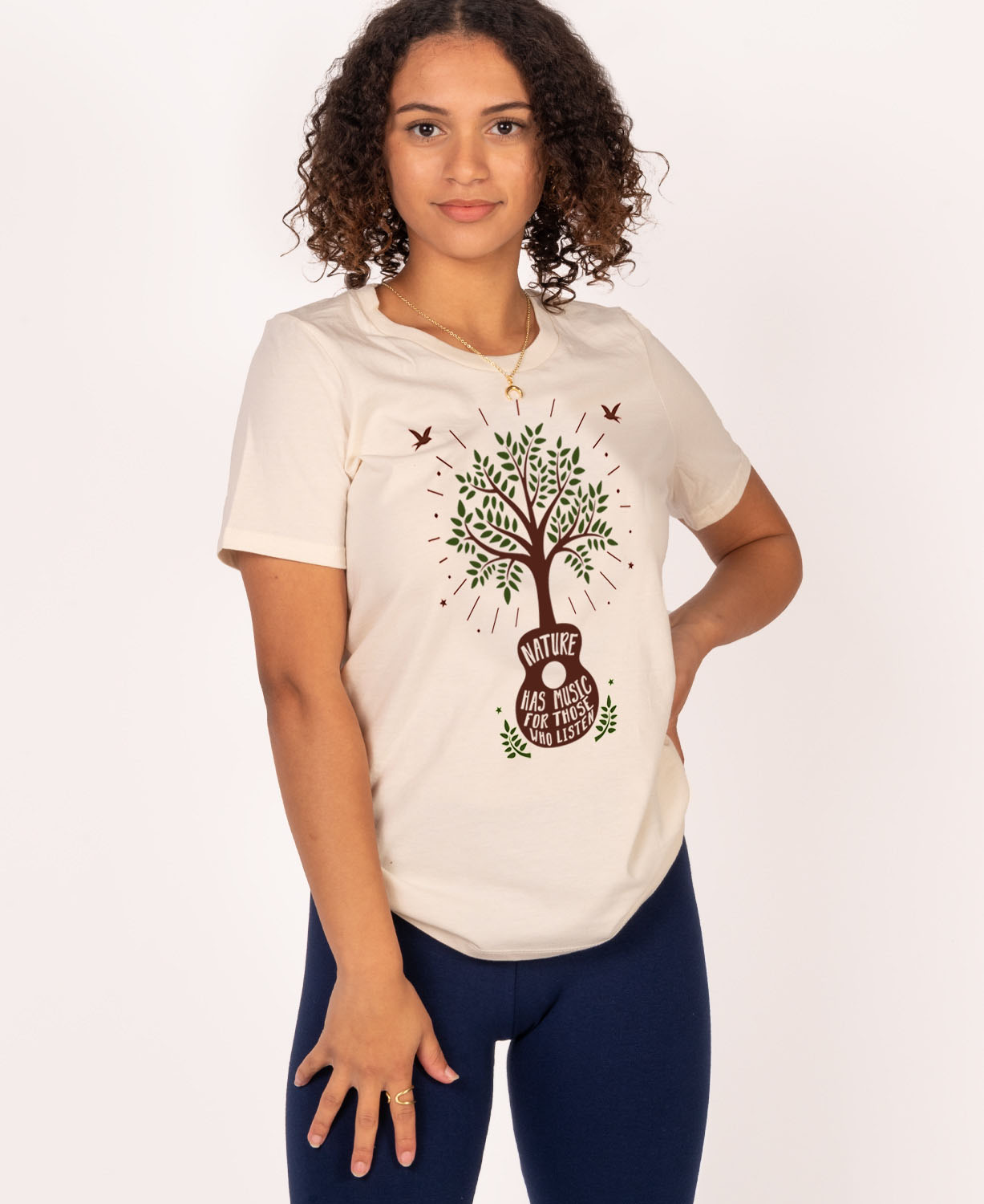 Nature Has Music T-Shirt - Unisex - Natural