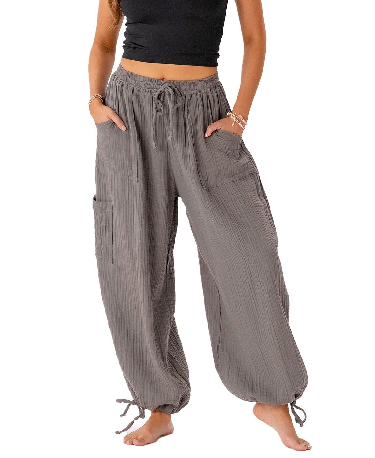 Cargo Adventure Pants in Granite