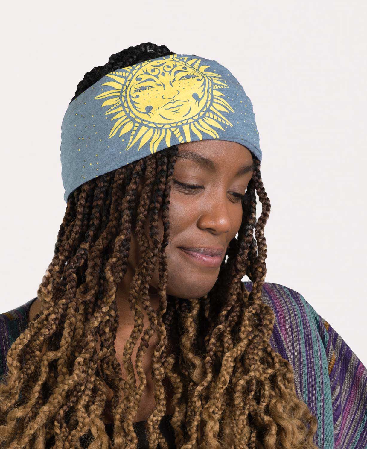 Celestial Sun Art Boho Headband