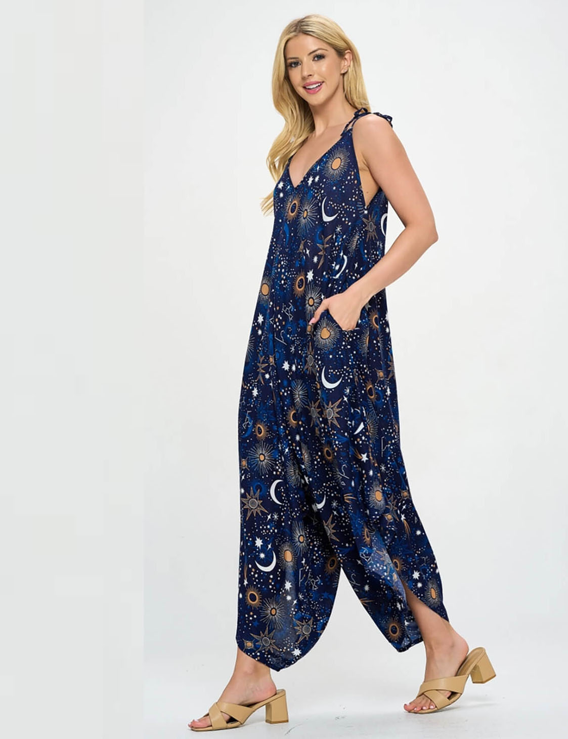 Cosmic Dreams Flowy Romper