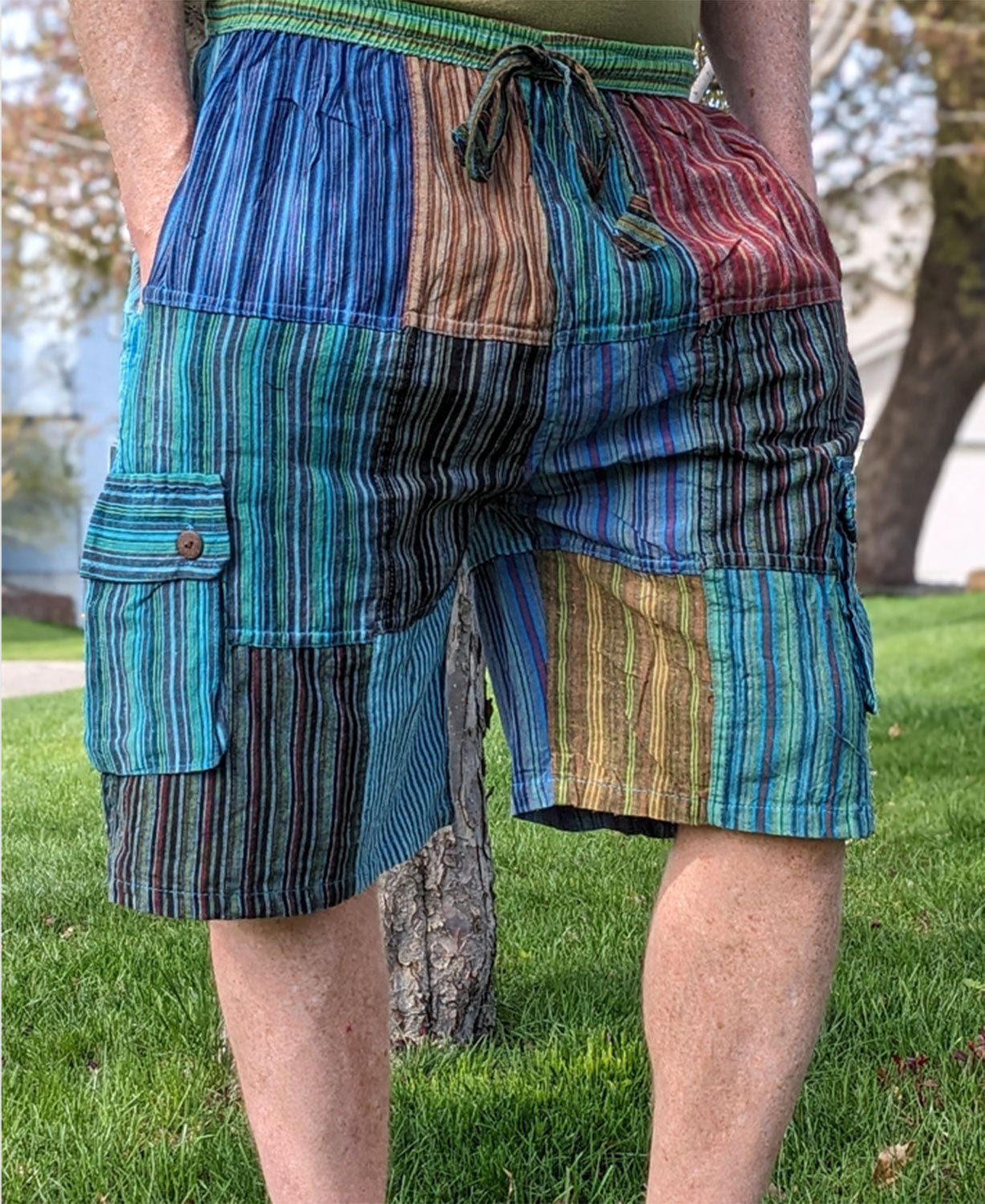 Nomad Patchwork Shorts