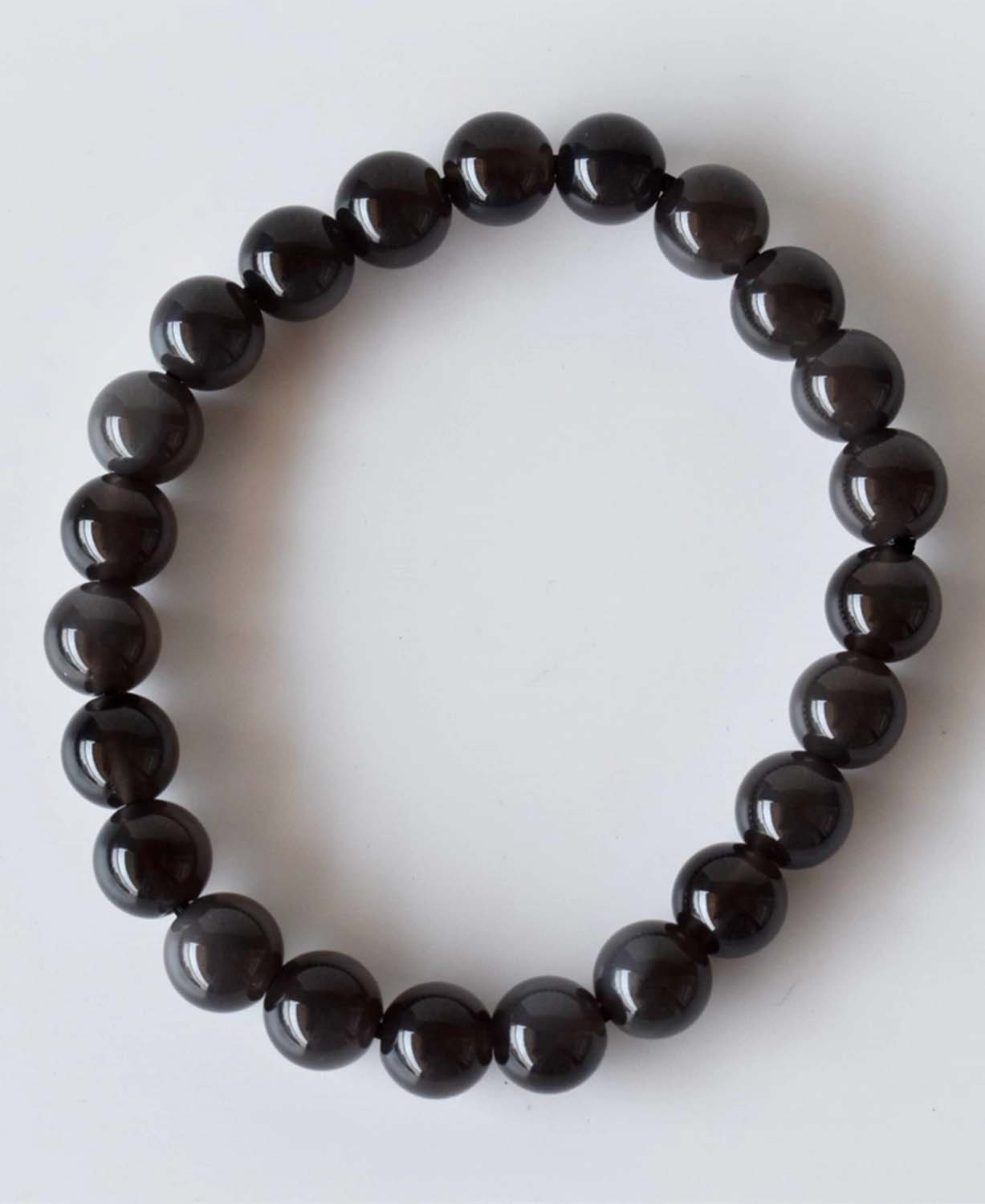 Black Obsidian Gemstone Bracelet