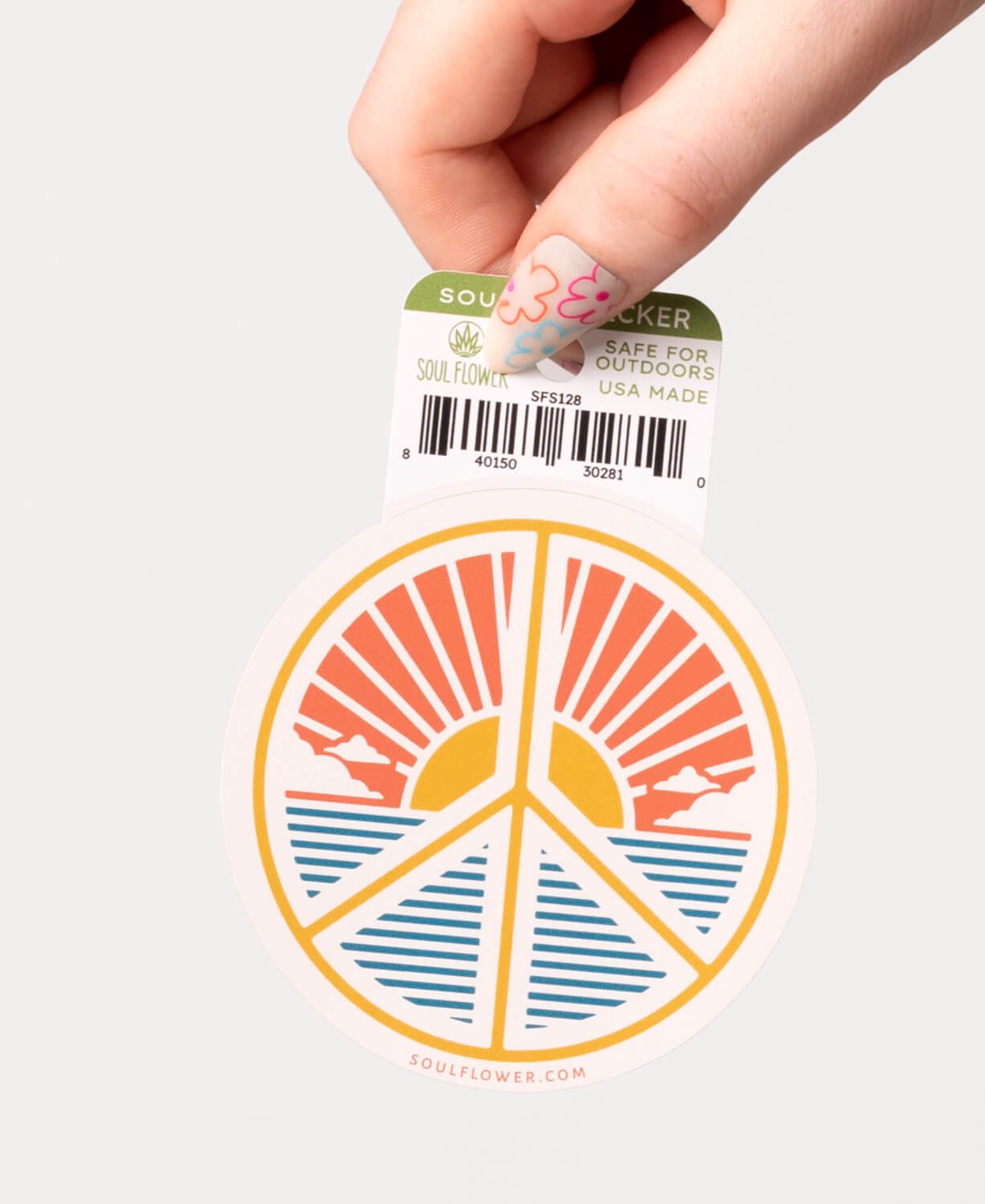 Peace Scene Sticker