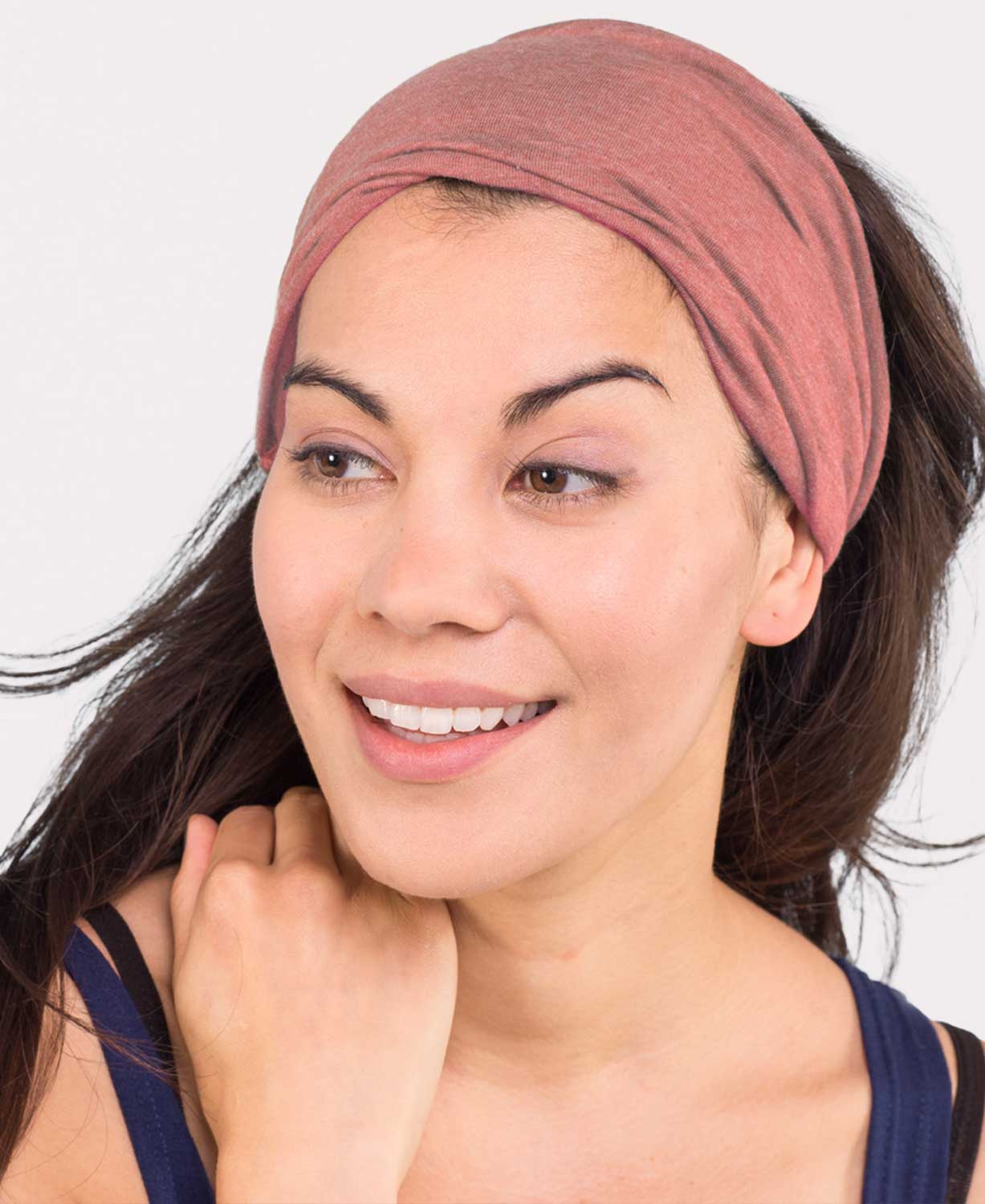 Recycled Boho Headband - Eco Rose