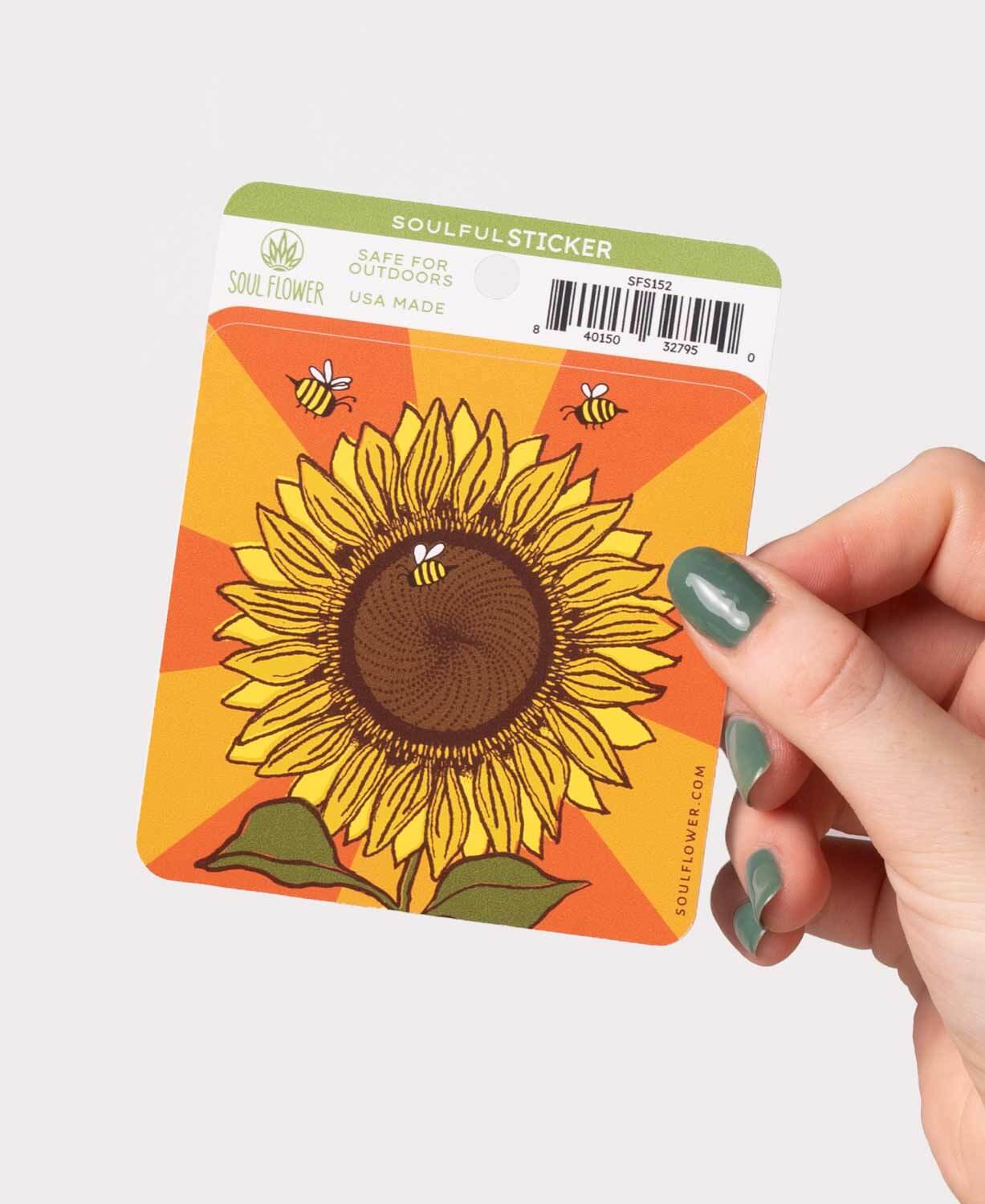 Sunflower Sticker