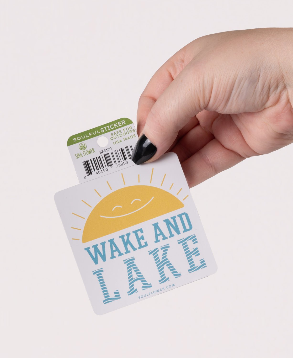 Wake And Lake Sticker